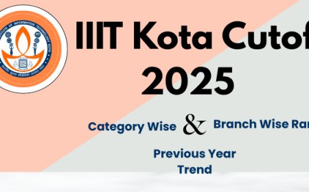 IIIT Kota Cutoff 2025 – Category Wise, Branch Wise Ranks & Previous Year Trend