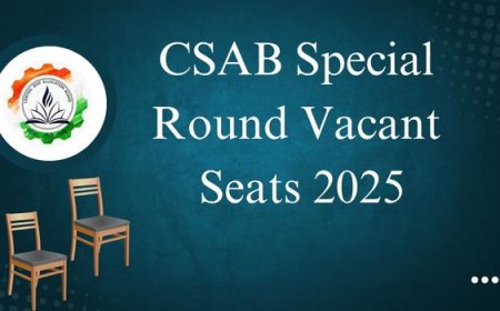 CSAB Special Round Vacant Seats 2025 for NIT, IIIT, GFTIs